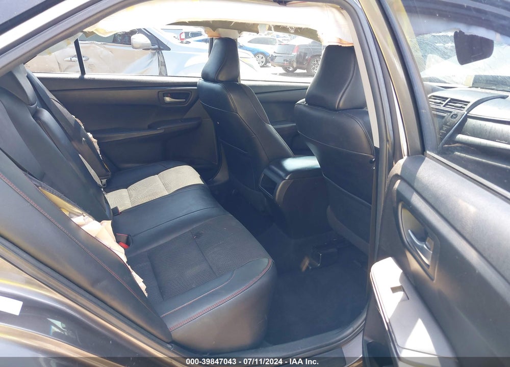 2016 TOYOTA CAMRY SE VIN: 4T1BF1FK9GU172855