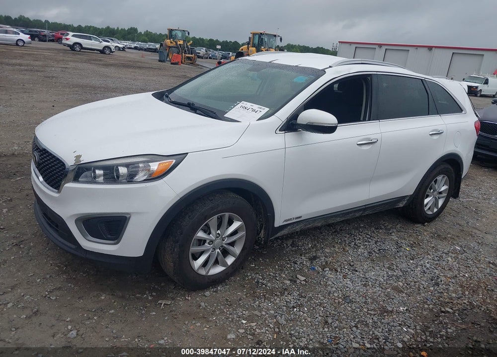 2016 KIA SORENTO 3.3L LX VIN: 5XYPGDA56GG084843