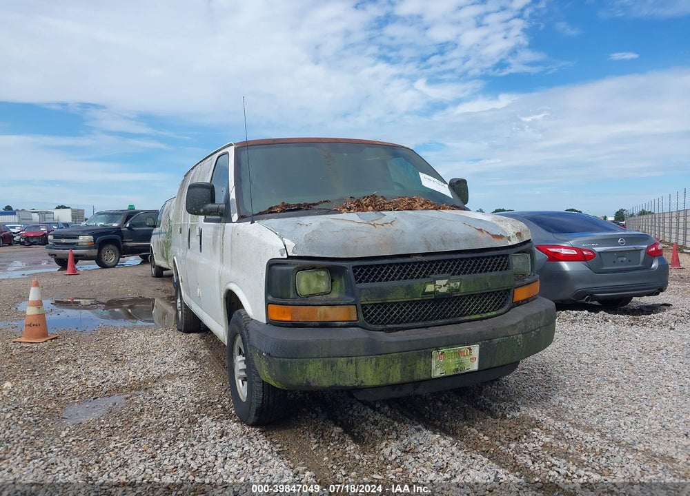 2007 CHEVROLET EXPRESS WORK VAN VIN: 1GCGG25V671147292