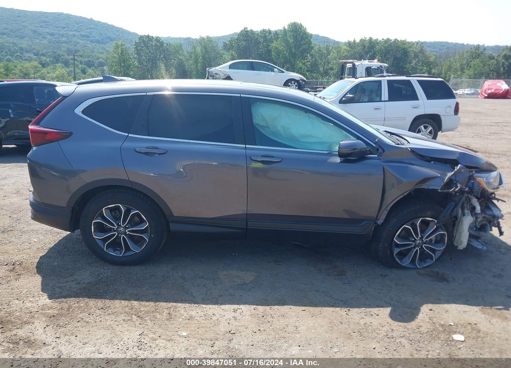 2021 HONDA CR-V AWD EX-L VIN: 2HKRW2H84MH621858