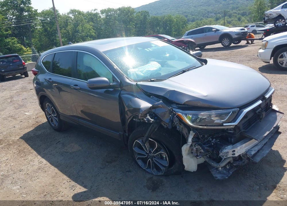 2021 HONDA CR-V AWD EX-L VIN: 2HKRW2H84MH621858