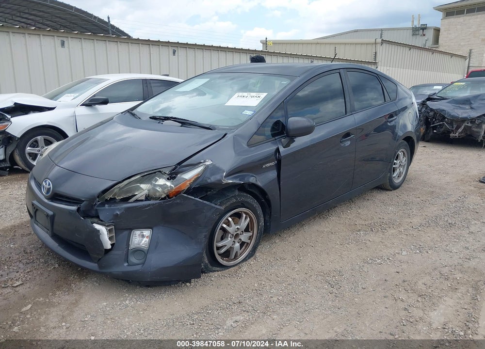 2011 TOYOTA PRIUS TWO VIN: JTDKN3DU8B1385989