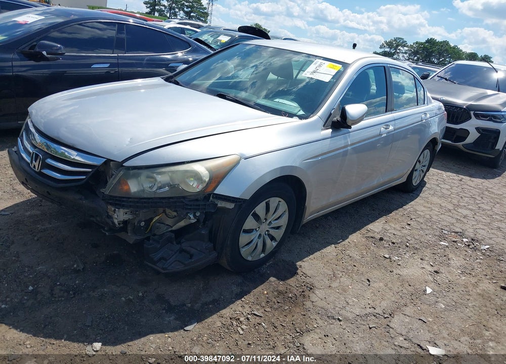 2012 HONDA ACCORD 2.4 LX VIN: 1HGCP2F31CA013877