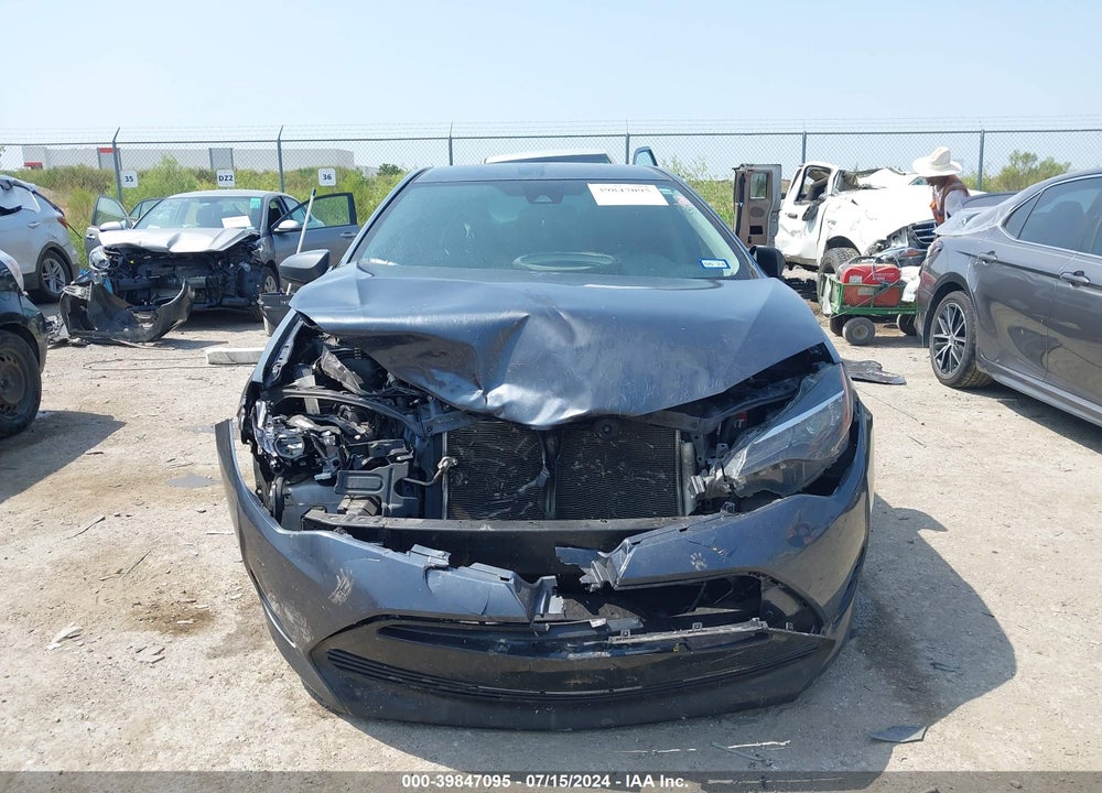 2018 TOYOTA COROLLA L VIN: 5YFBURHE0JP805523