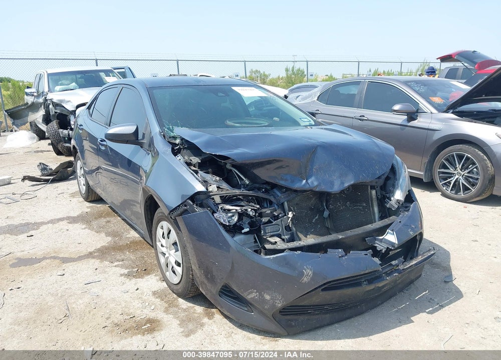 2018 TOYOTA COROLLA L VIN: 5YFBURHE0JP805523