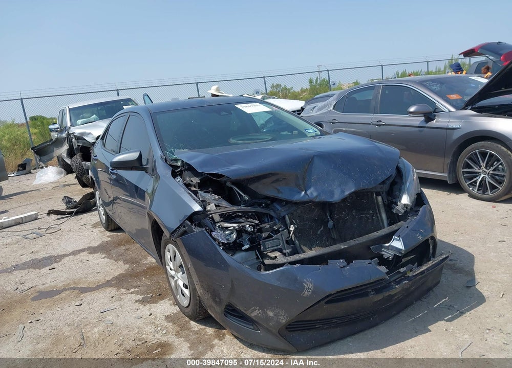 2018 TOYOTA COROLLA L VIN: 5YFBURHE0JP805523