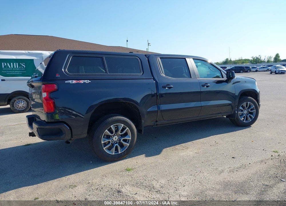 2024 CHEVROLET SILVERADO 1500 4WD SHORT BED RST VIN: 1GCUDEE84RZ302790