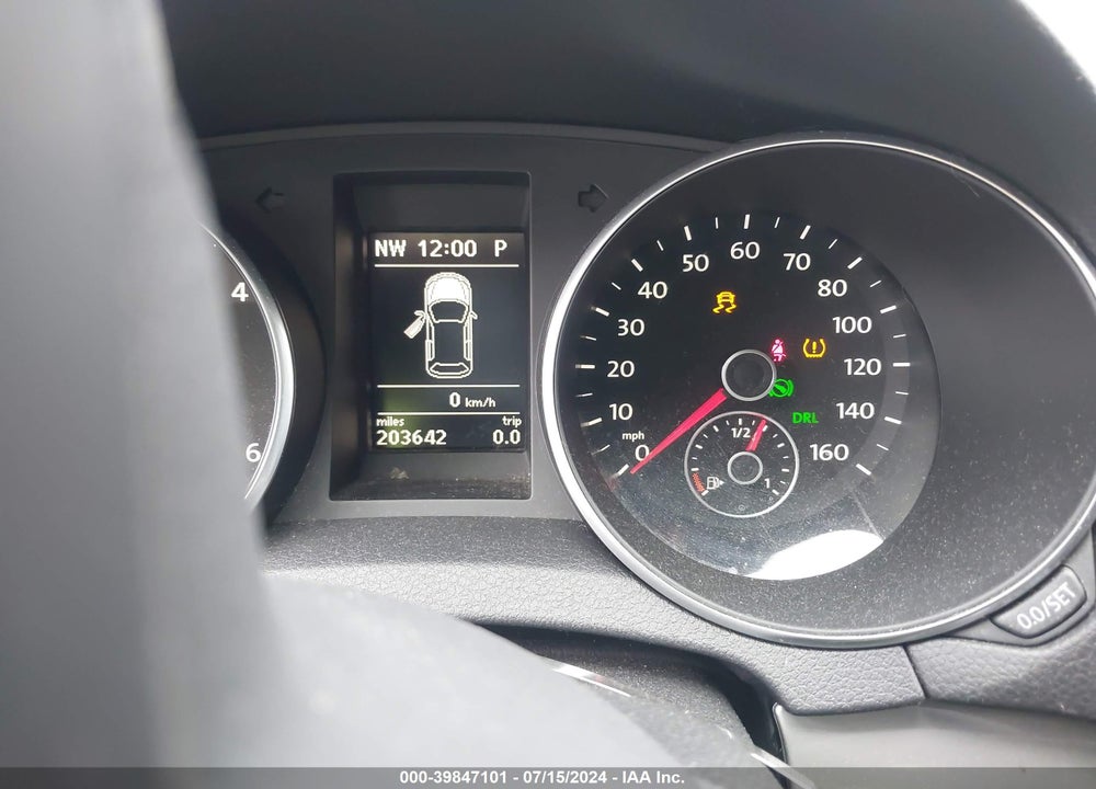 2011 VOLKSWAGEN GOLF TDI 4-DOOR VIN: WVWDM7AJ1BW161382