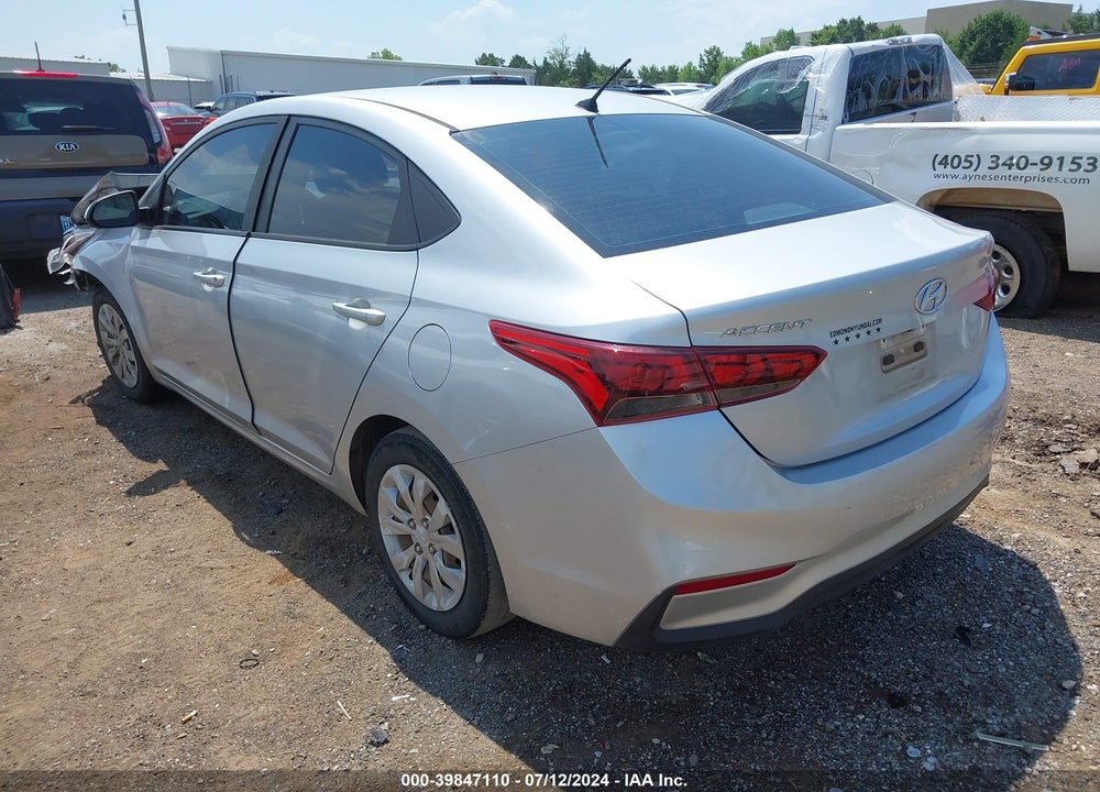 2019 HYUNDAI ACCENT SE VIN: 3KPC24A34KE060672