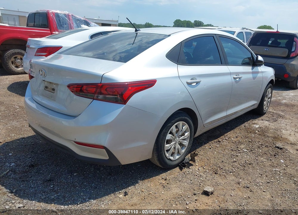 2019 HYUNDAI ACCENT SE VIN: 3KPC24A34KE060672