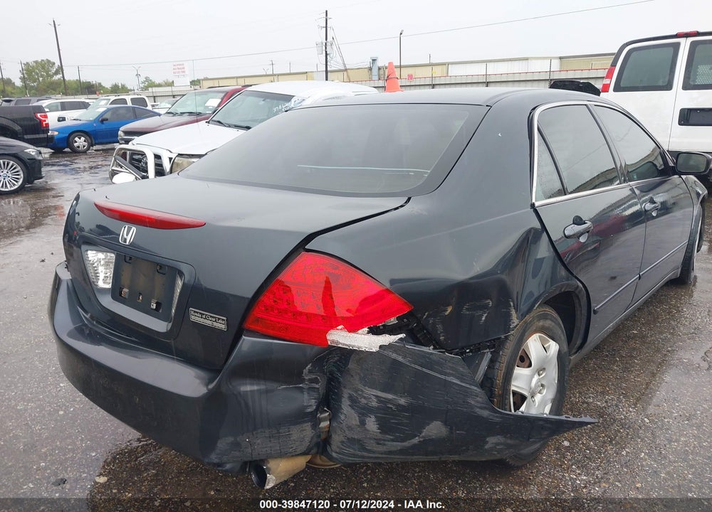 2006 HONDA ACCORD 2.4 LX VIN: 3HGCM56496G707600
