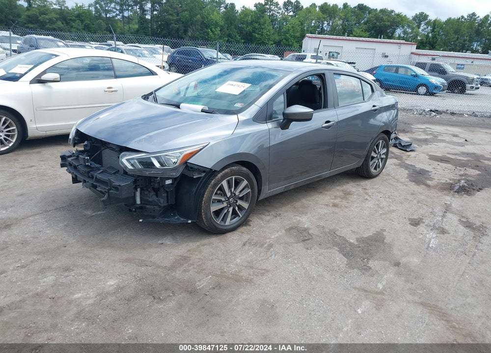 2021 NISSAN VERSA SV XTRONIC CVT VIN: 3N1CN8EV7ML922696