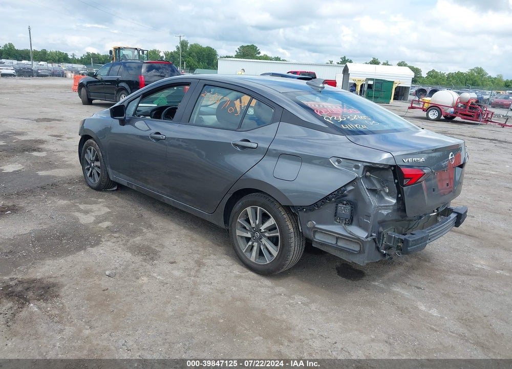 2021 NISSAN VERSA SV XTRONIC CVT VIN: 3N1CN8EV7ML922696