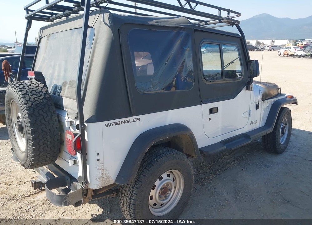 1994 JEEP WRANGLER / YJ S VIN: 1J4FY19P4RP474749