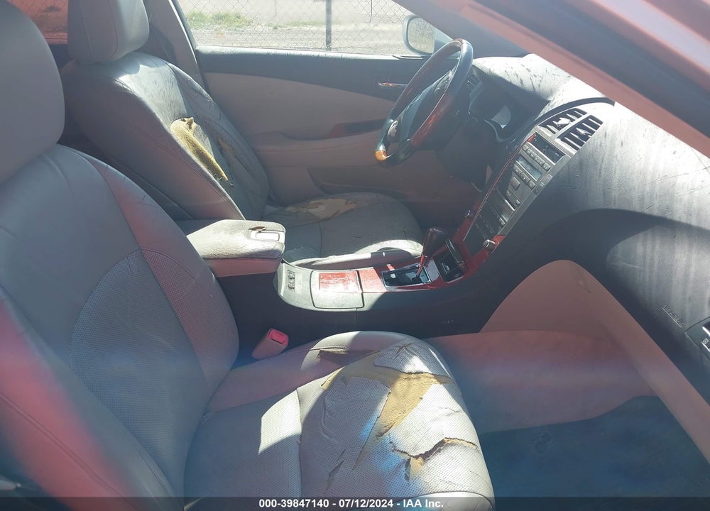 2008 LEXUS ES 350 VIN: JTHBJ46G582156020