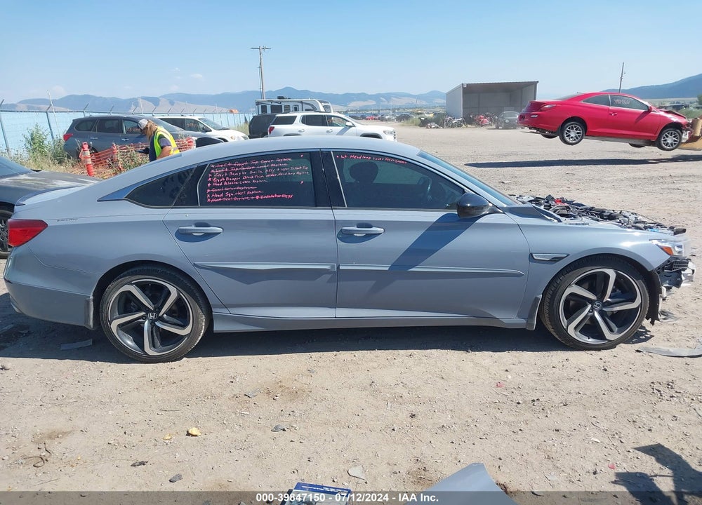 2022 HONDA ACCORD SPORT VIN: 1HGCV1F35NA015280