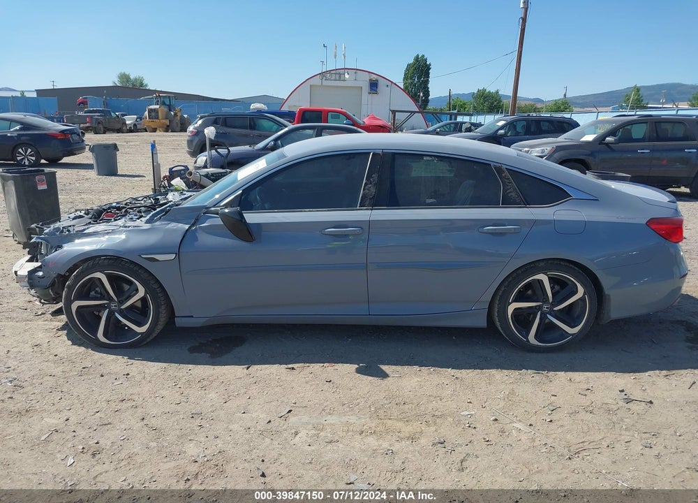 2022 HONDA ACCORD SPORT VIN: 1HGCV1F35NA015280