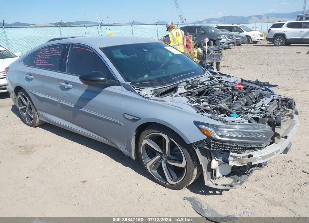 2022 HONDA ACCORD SPORT VIN: 1HGCV1F35NA015280