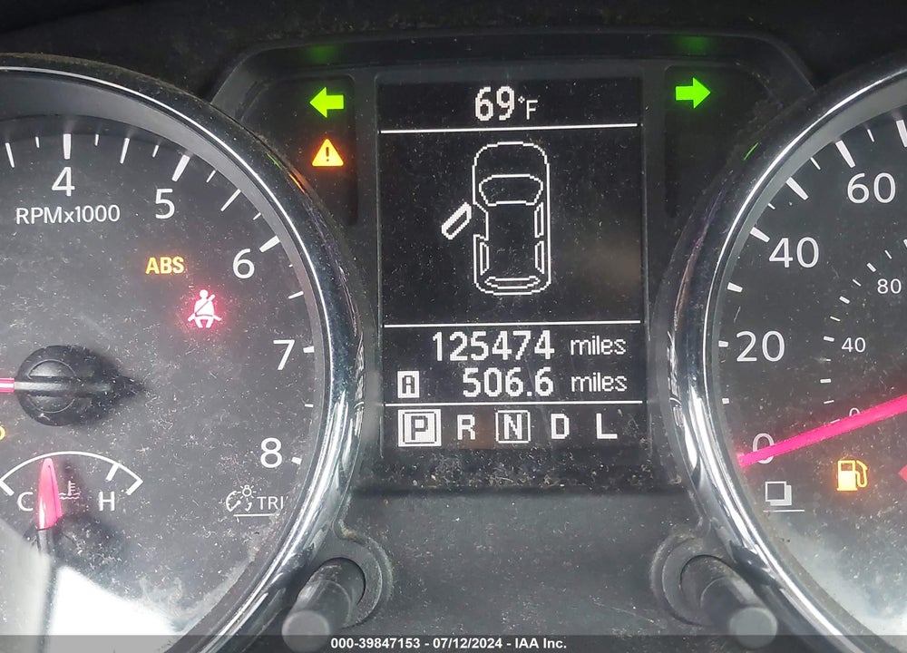 2013 NISSAN ROGUE S VIN: JN8AS5MV0DW629234