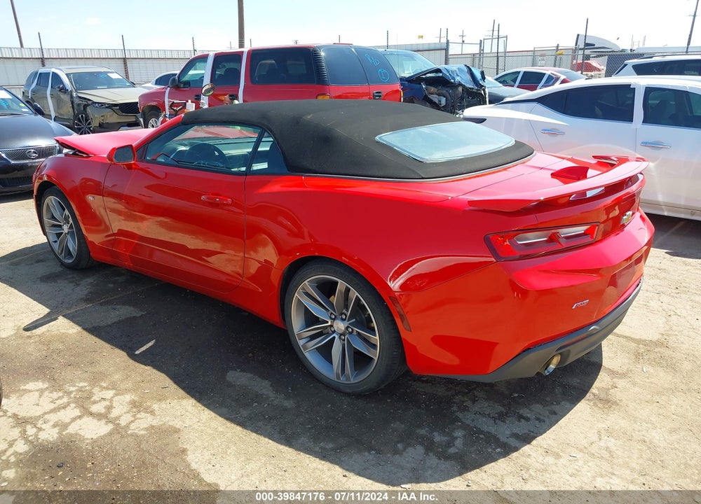 2018 CHEVROLET CAMARO 1LT VIN: 1G1FB3DS7J0112063