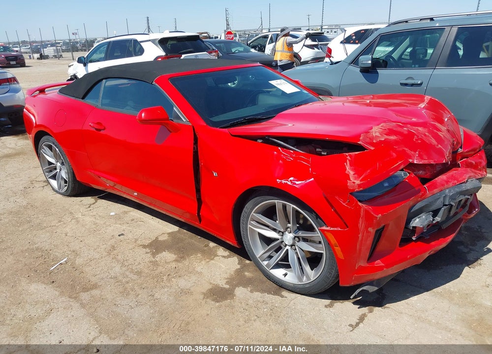 2018 CHEVROLET CAMARO 1LT VIN: 1G1FB3DS7J0112063