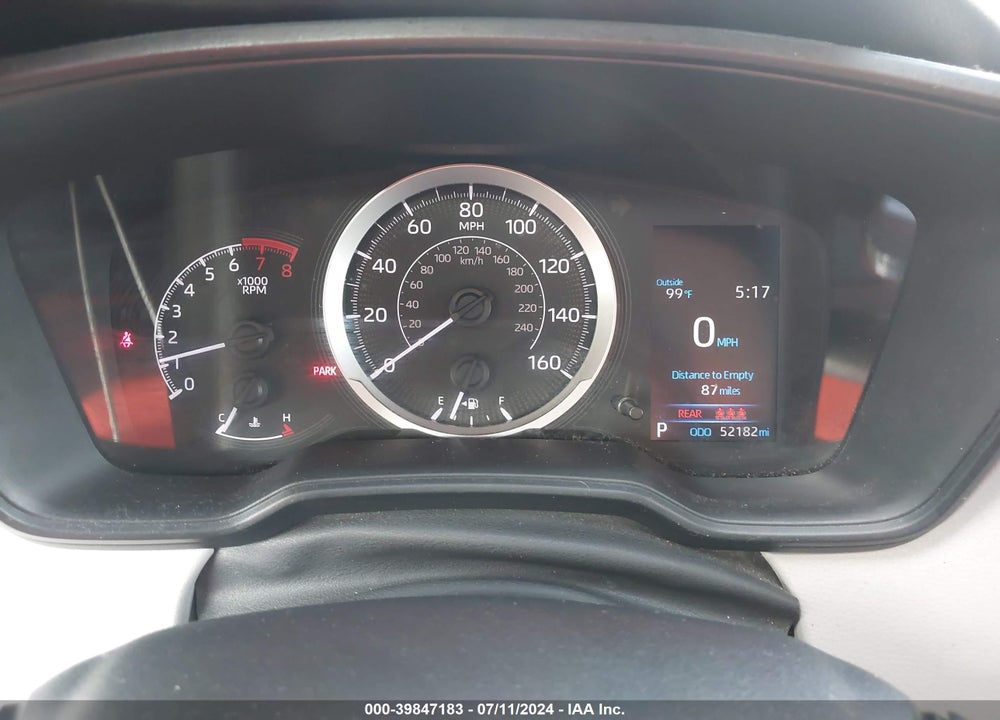 2020 TOYOTA COROLLA LE VIN: 5YFEPRAE2LP029445