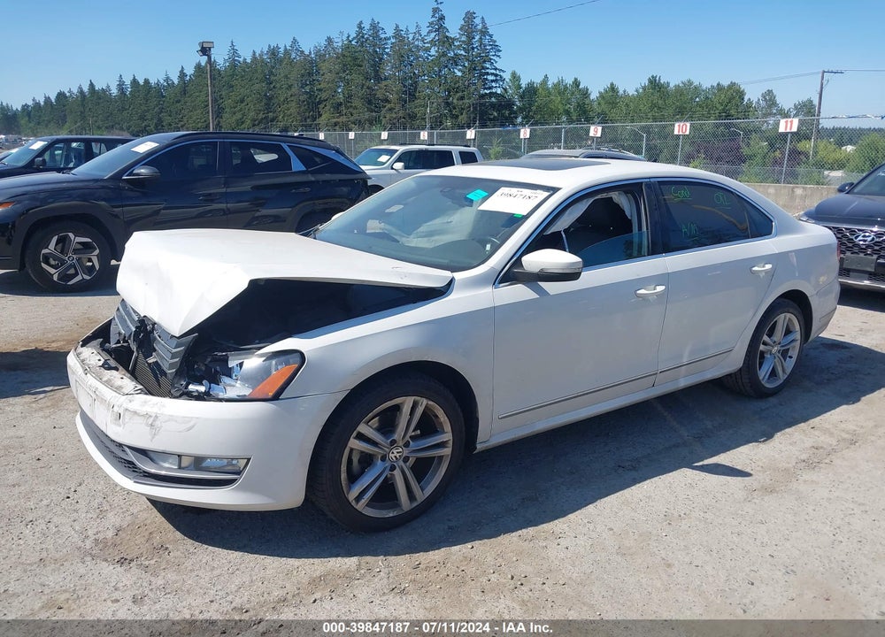 2014 VOLKSWAGEN PASSAT 2.0L TDI SEL PREMIUM VIN: 1VWCN7A36EC028243