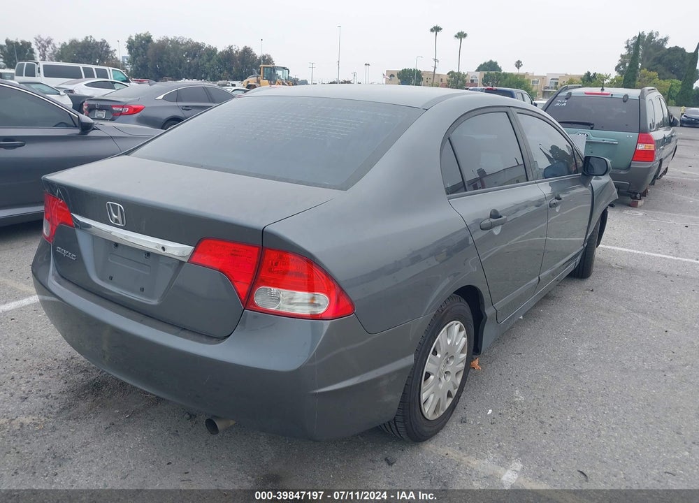 2010 HONDA CIVIC VP VIN: 19XFA1F36AE041322