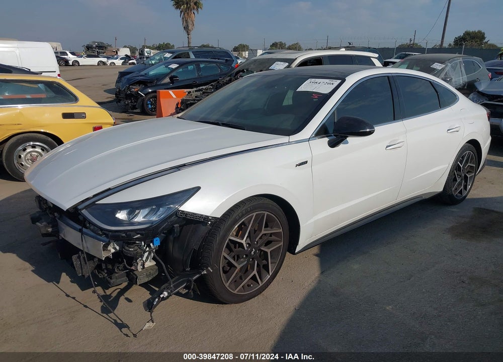 2021 HYUNDAI SONATA N LINE VIN: 5NPEK4JC3MH129150