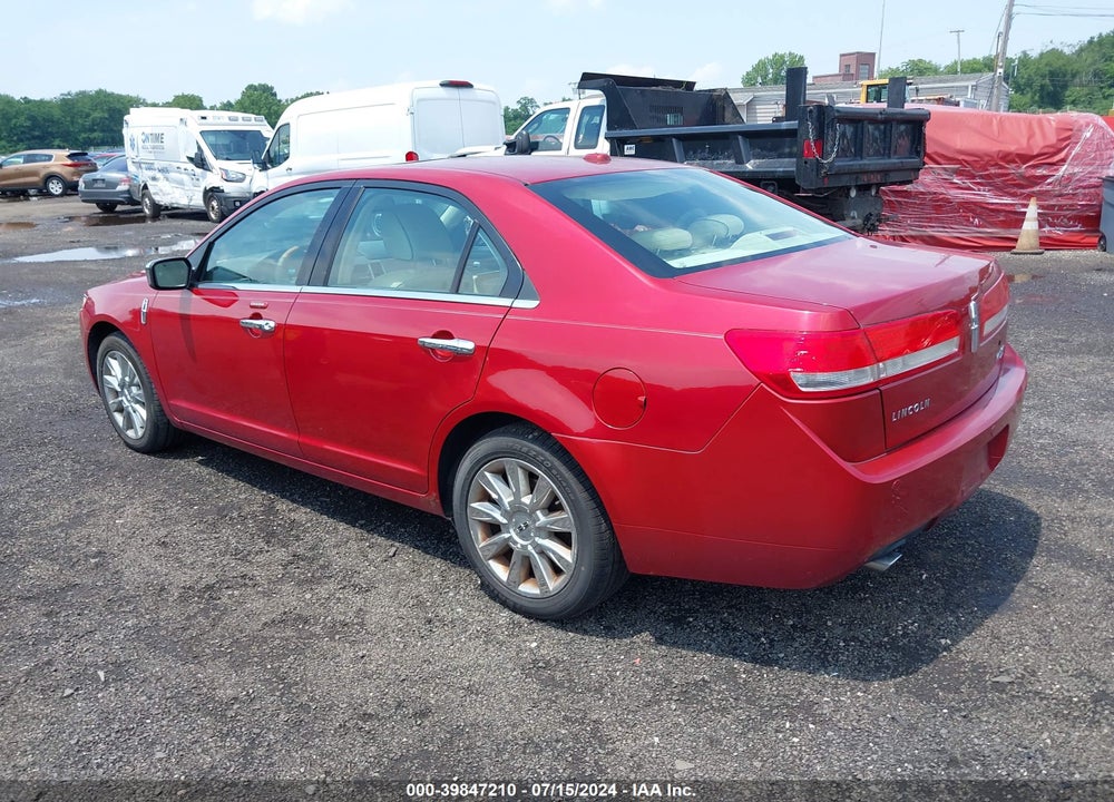 2010 LINCOLN MKZ VIN: 3LNHL2GC1AR608726