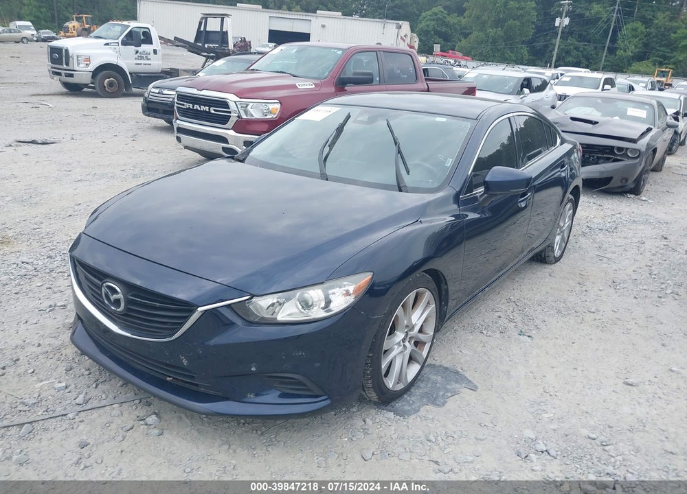 2017 MAZDA 6 TOURING VIN: JM1GL1V54H1145497