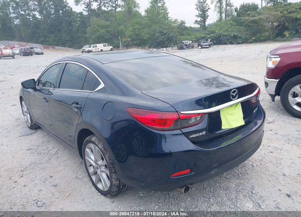 2017 MAZDA 6 TOURING VIN: JM1GL1V54H1145497