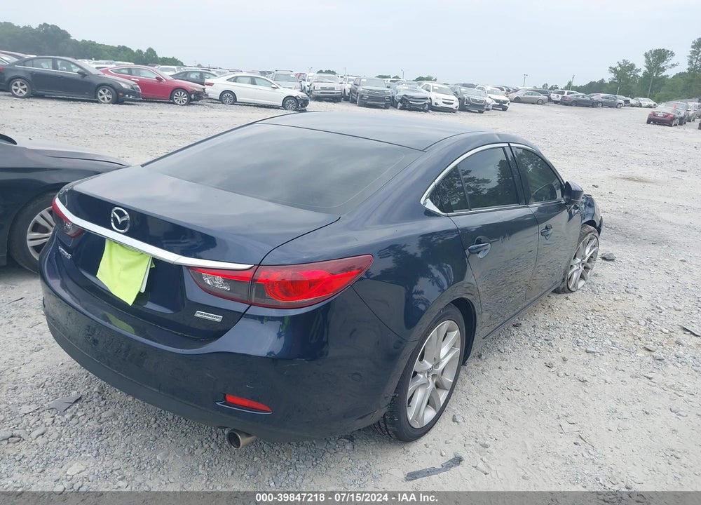 2017 MAZDA 6 TOURING VIN: JM1GL1V54H1145497