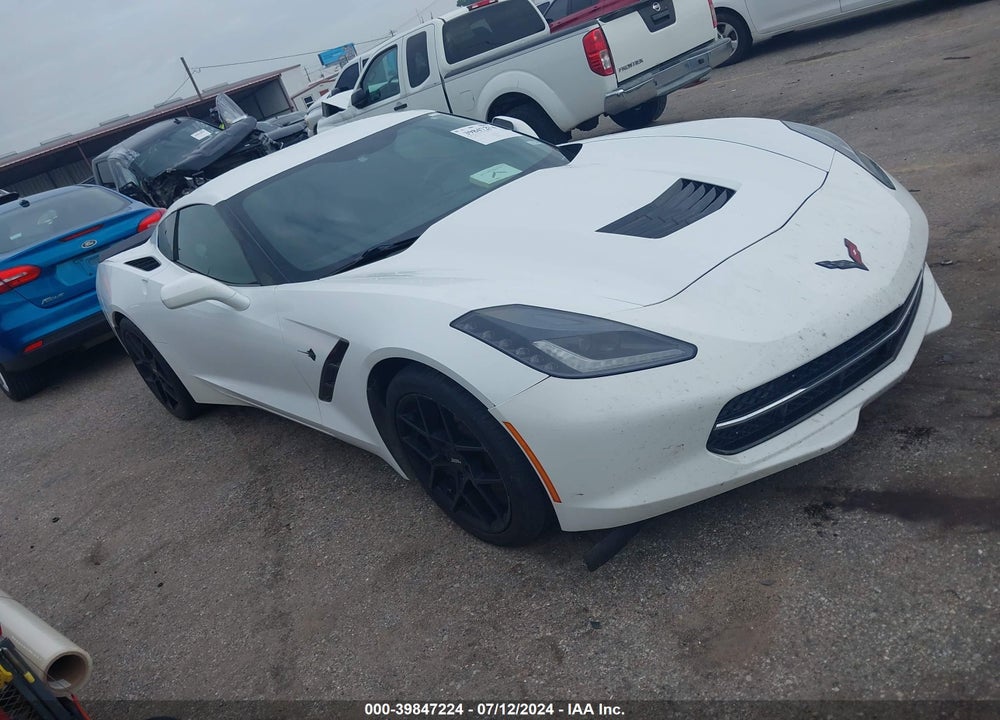 2015 CHEVROLET CORVETTE STINGRAY VIN: 1G1YB2D78F5118947