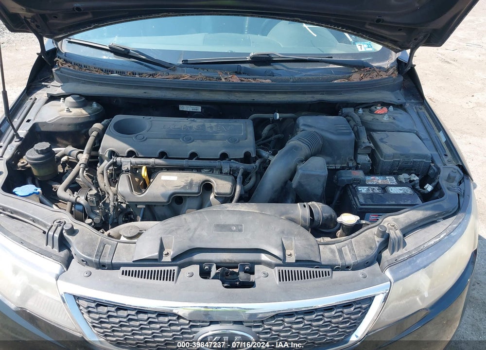 2011 KIA FORTE SX VIN: KNAFW5A30B5434632
