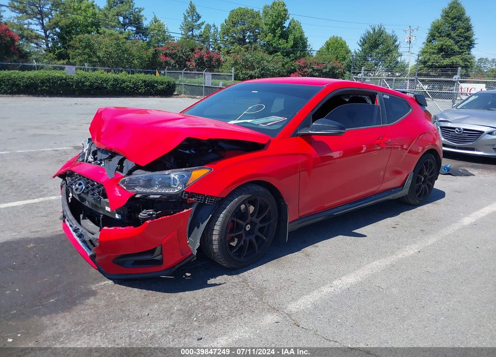 2020 HYUNDAI VELOSTER N VIN: KMHT36AH1LU003431