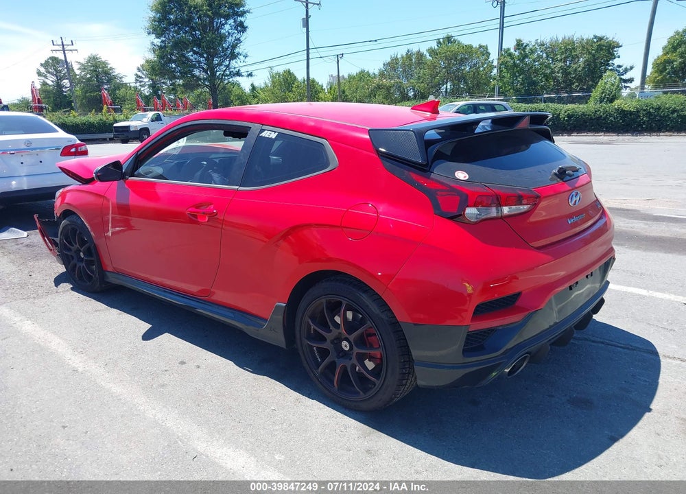 2020 HYUNDAI VELOSTER N VIN: KMHT36AH1LU003431