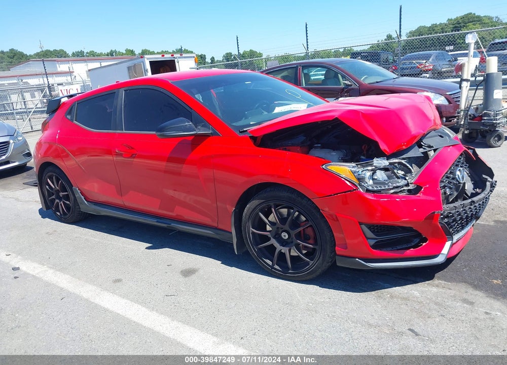 2020 HYUNDAI VELOSTER N VIN: KMHT36AH1LU003431