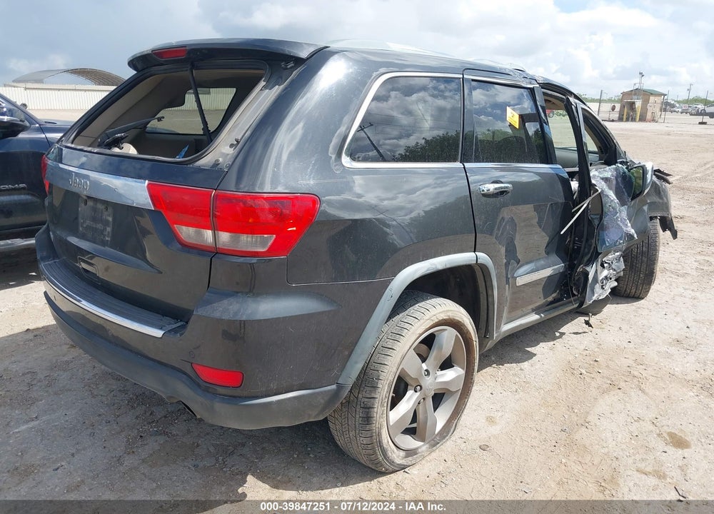 2011 JEEP GRAND CHEROKEE OVERLAND VIN: 1J4RS6GG3BC723943