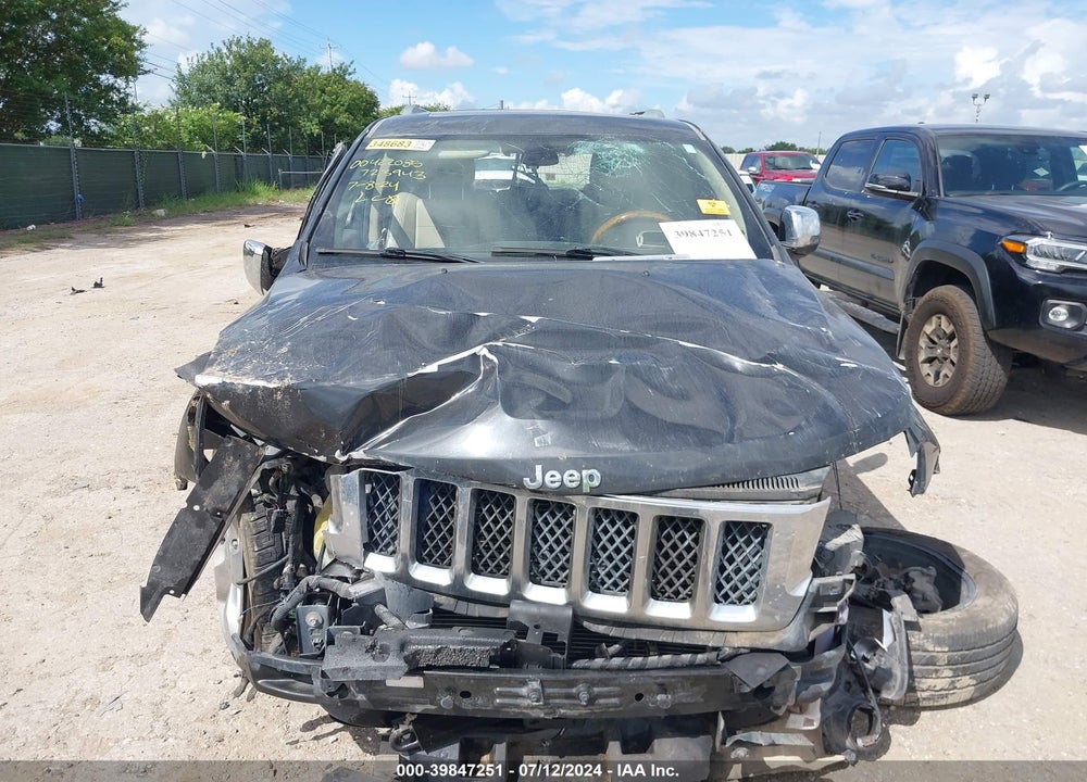 2011 JEEP GRAND CHEROKEE OVERLAND VIN: 1J4RS6GG3BC723943
