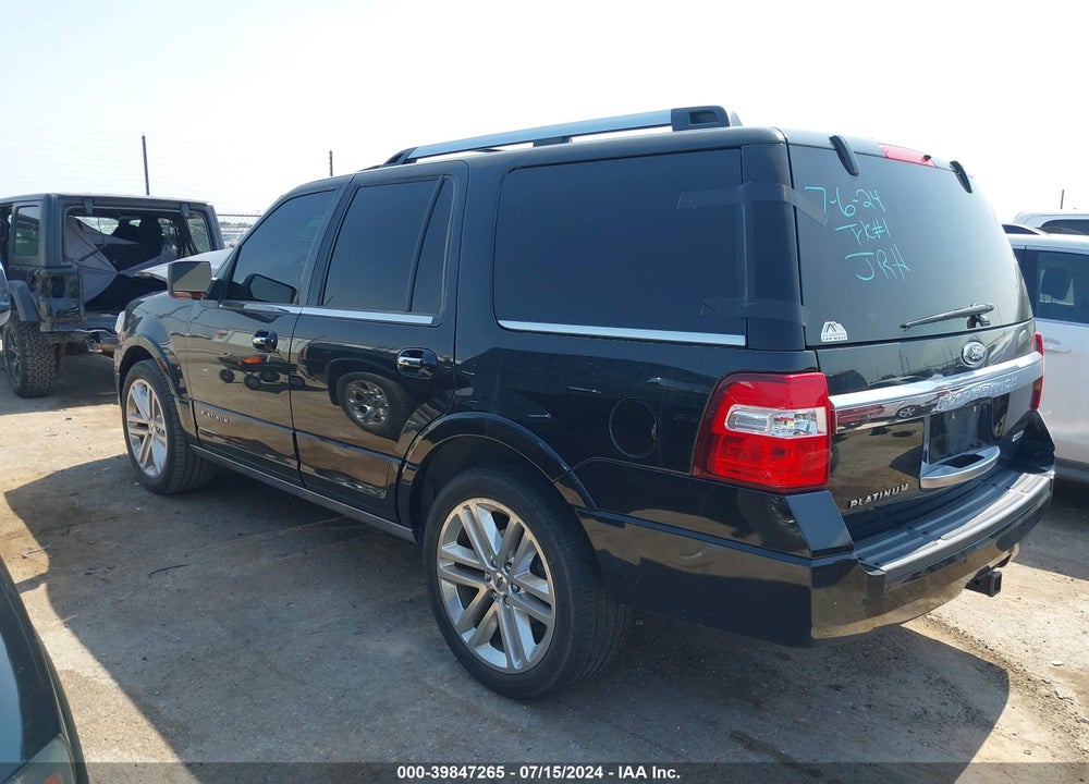 2015 FORD EXPEDITION PLATINUM VIN: 1FMJU1LTXFEF23361