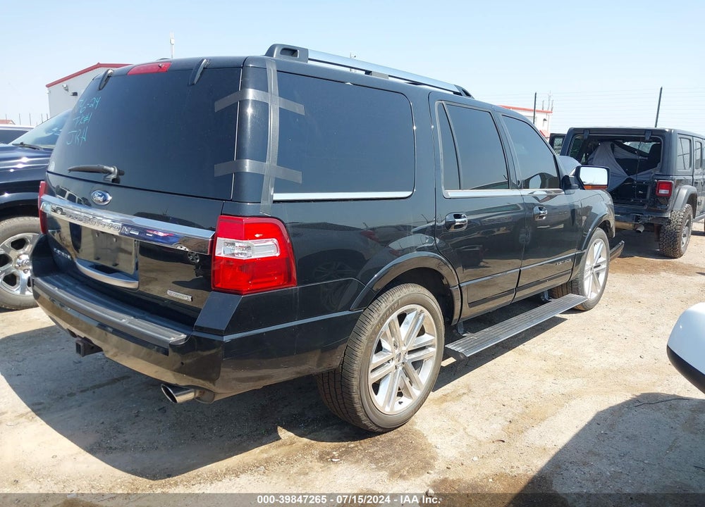 2015 FORD EXPEDITION PLATINUM VIN: 1FMJU1LTXFEF23361