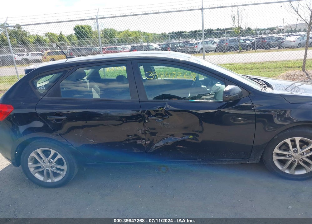 2012 KIA FORTE EX VIN: KNAFU5A27C5596630