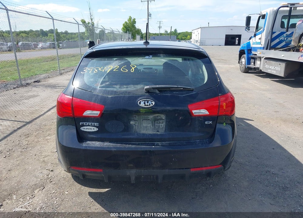 2012 KIA FORTE EX VIN: KNAFU5A27C5596630
