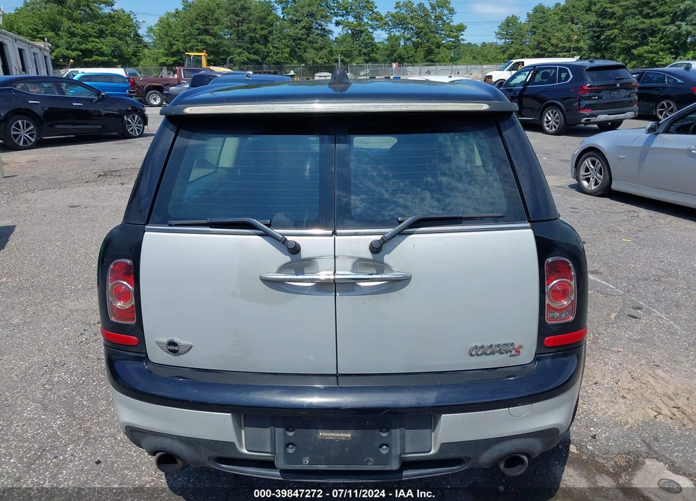 2012 MINI COOPER S CLUBMAN VIN: WMWZG3C59CTY32268
