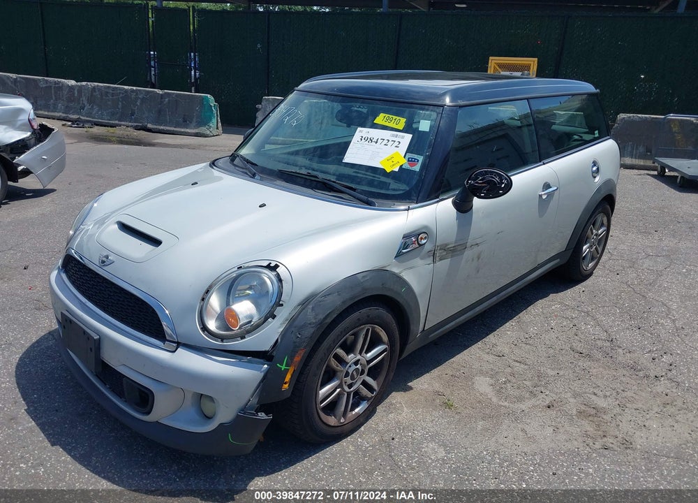 2012 MINI COOPER S CLUBMAN VIN: WMWZG3C59CTY32268