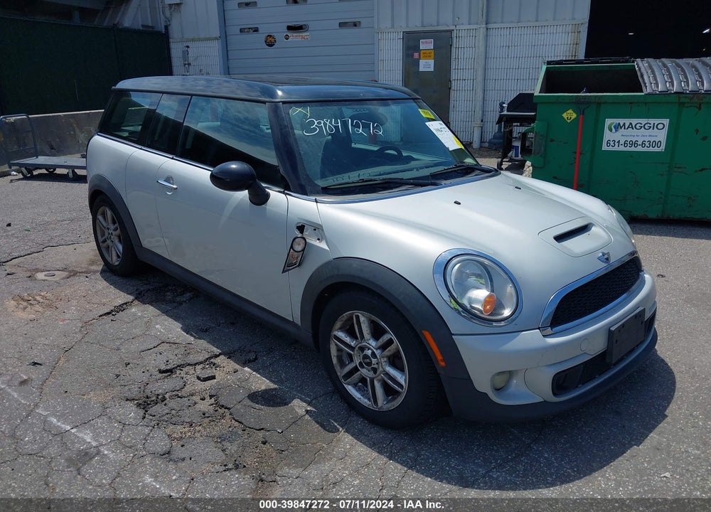 2012 MINI COOPER S CLUBMAN VIN: WMWZG3C59CTY32268