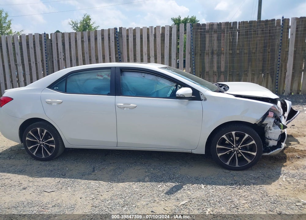 2017 TOYOTA COROLLA XSE VIN: 5YFBURHE4HP642918