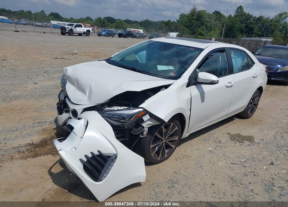 2017 TOYOTA COROLLA XSE VIN: 5YFBURHE4HP642918