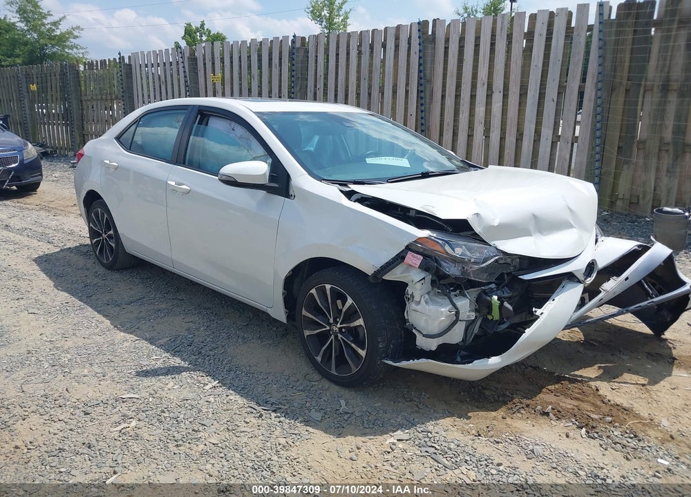 2017 TOYOTA COROLLA XSE VIN: 5YFBURHE4HP642918